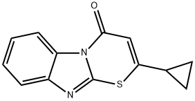 4H-[1,3]Thiazino[3,2-a]benzimidazol-4-one, 2-cyclopropyl-