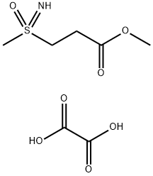 methyl 3-[imino(methyl)oxo-lambda6-sulfanyl]propanoate, oxalic acid