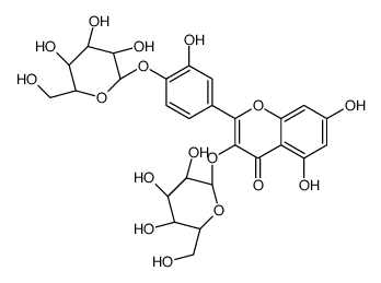 4-[3-(β-D-Glucopyranosyloxy)-5,7-dihydroxy-4-oxo-4H-chromen-2-yl] -2-hydroxyphenyl β-D-glucopyranoside