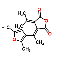 (E)-alpha-2,5-Dimethyl-3-furylethylidene(isopropylidene)succinic anhydride