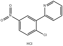 2-(2-Chloro-5-nitrophenyl)pyridine hydrochloride