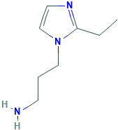 3-(2-乙基-1H-咪唑-1-基)丙烷-1-胺