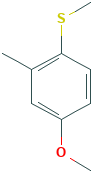 4-METHOXY-2-METHYL-1-METHYLSULFANYL-BENZENE