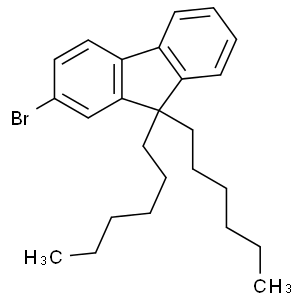 2-Bromo-9,9-dihexyl-9H-fluorene