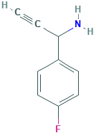 Benzenemethanamine, alpha-ethynyl-4-fluoro- (9CI)