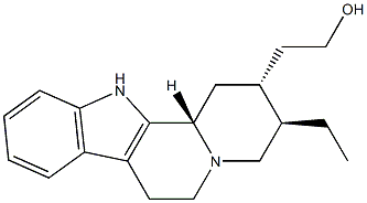 2-(3β-Ethyl-1,2,3,4,6,7,12,12bβ-octahydroindolo[2,3-a]quinolizine-2α-yl)ethanol