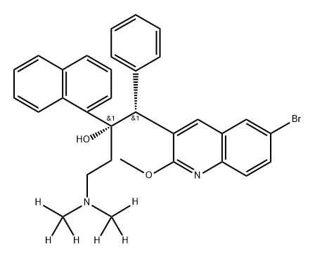 (ΑR,ΒS)-REL-BEDAQUILINE-D6