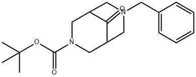 TERT-BUTYL 7-BENZYL-9-OXO-3,7-DIAZABICYCLO[3.3.1]NONANE-3-CARBOXYLATE