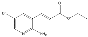 Ethyl 3-(2-amino-5-bromo-3-pyridyl)acrylate