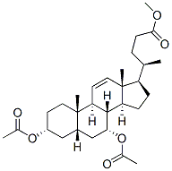 3A,7A-二羟基-5B-胆-11-烯-24-酸甲酯二乙酸酯