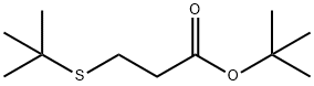 Propanoic acid,3-[(1,1-dimethylethyl)thio]-, 1,1-dimethylethyl ester