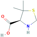 D-5,5-DIMETHYLTHIAZOLIDINE-4-CARBOXYLIC ACID)