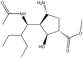 (1S,2S,3R,4R)-Methyl 3-((R)-1-acetaMido-2-ethylbutyl)-4-aMino-2-hydroxycyclopentanecarboxylate