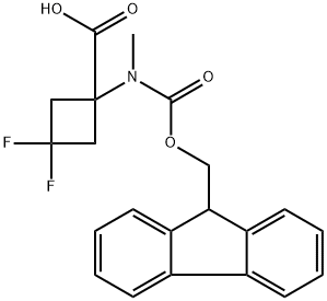 1-({[(9H-fluoren-9-yl)methoxy]carbonyl}(methyl)amino)-3,3-difluorocyclobutane-1-carboxylic acid