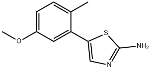 5-(5-Methoxy-2-methylphenyl)thiazol-2-amine