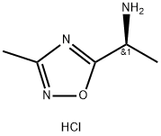 (S)-1-(3-methyl-1,2,4-oxadiazol-5-yl)ethan-1-amine hydrochloride