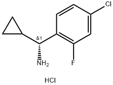 (R)-(4-chloro-2-fluorophenyl)(cyclopropyl)methanamine hydrochloride
