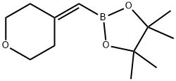 4,4,5,5-tetramethyl-2-((tetrahydro-4H-pyran-4-ylidene)methyl)-1,3,2-dioxaborolane