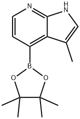 1H-Pyrrolo[2,3-b]pyridine, 3-methyl-4-(4,4,5,5-tetramethyl-1,3,2-dioxaborolan-2-yl)-