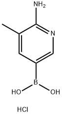 6-Amino-5-Methylpyridine-3-Boronic Acid Hydrochloride
