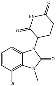 3-(4-Bromo-3-methyl-2-oxo-2,3-dihydro-1h-benzo[d]imidazol-1-yl)piperidine-2,6-dione