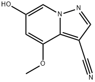 Pyrazolo[1,5-a]pyridine-3-carbonitrile, 6-hydroxy-4-methoxy-