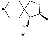 (3S,4R)-3-methyl-2-oxa-8-azaspiro[4.5]decan-4-amine dihydrochloride