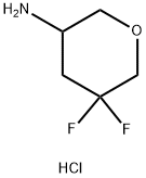 5,5-Difluorotetrahydro-2H-pyran-3-amine hydrochloride