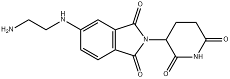 1H-Isoindole-1,3(2H)-dione, 5-[(2-aminoethyl)amino]-2-(2,6-dioxo-3-piperidinyl)-