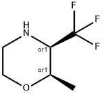 Morpholine, 2-methyl-3-(trifluoromethyl)-, (2R,3R)-rel-