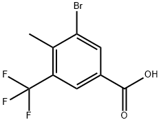 Benzoic acid, 3-bromo-4-methyl-5-(trifluoromethyl)-