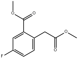 METHYL 5-FLUORO-2-(2-METHOXY-2-OXOETHYL)BENZOATE5-氟-2-(2-甲氧基-2-氧乙基)苯甲酸甲酯