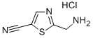 2-(AMINOMETHYL)THIAZOLE-5-CARBONITRILE HYDROCHLORIDE