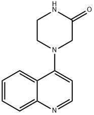 2-Piperazinone, 4-(4-quinolinyl)-