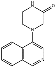 2-Piperazinone, 4-(4-isoquinolinyl)-