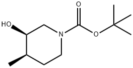 (3R,4R)-3-羟基-4-甲基哌啶-1-羧酸叔丁酯