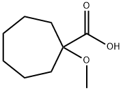 Cycloheptanecarboxylic acid, 1-methoxy-