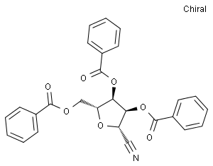 2,3,5-Tri-O-Benzoyl-Beta-D-Ribofuranosyl Cyanide