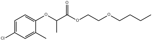 Propanoic acid, 2-(4-chloro-2-methylphenoxy)-, 2-butoxyethyl ester