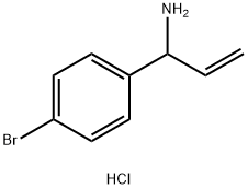 1-(4-Bromophenyl)prop-2-en-1-amine hydrochloride