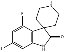 Spiro[3H-indole-3,4′-piperidin]-2(1H)-one, 4,6-difluoro-