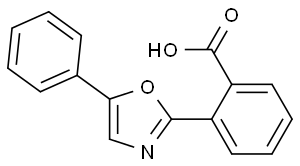 2-(5-phenyloxazol-2-yl)benzoic acid