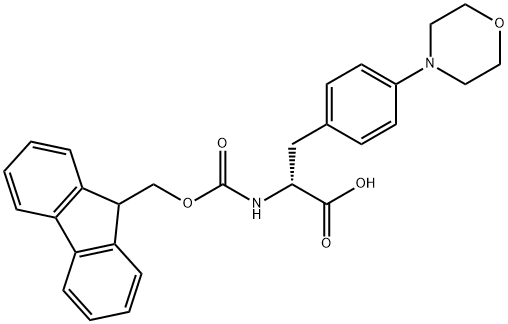 N-Fmoc-4-(4-morpholinyl)-D-phenylalanine