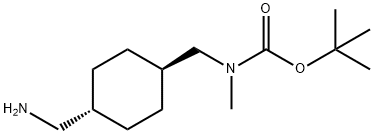 tert-butyl N-methyl-N-{[(1r,4r)-4-(aminomethyl)cyclohexyl]methyl}carbamate