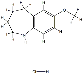 7-methoxy-2,3,4,5-tetrahydro-1H-1-benzazepine:hydrochloride