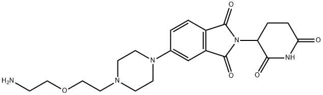 Thalidomide-Piperazine-PEG1-NH2