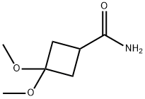 3,3-二甲氧基环丁烷-1-甲酰胺