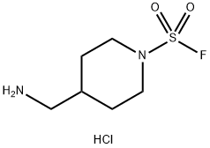 4-(aminomethyl)piperidine-1-sulfonyl fluoride hydrochloride