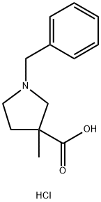 1-Benzyl-3-methylpyrrolidine-3-carboxylic acid hydrochloride