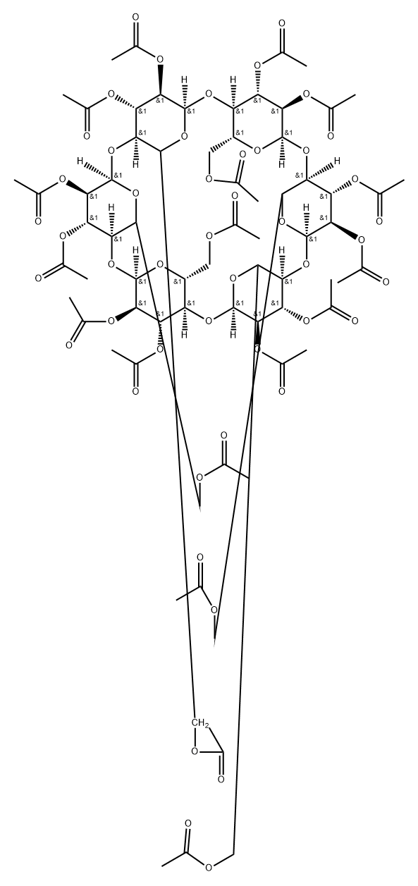 a-Cyclodextrin octadecaacetate